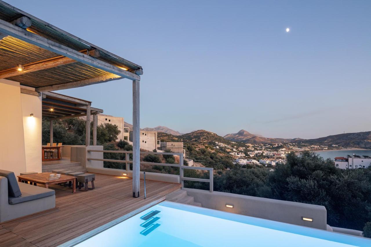 Villa Nissos Plakias Bagian luar foto