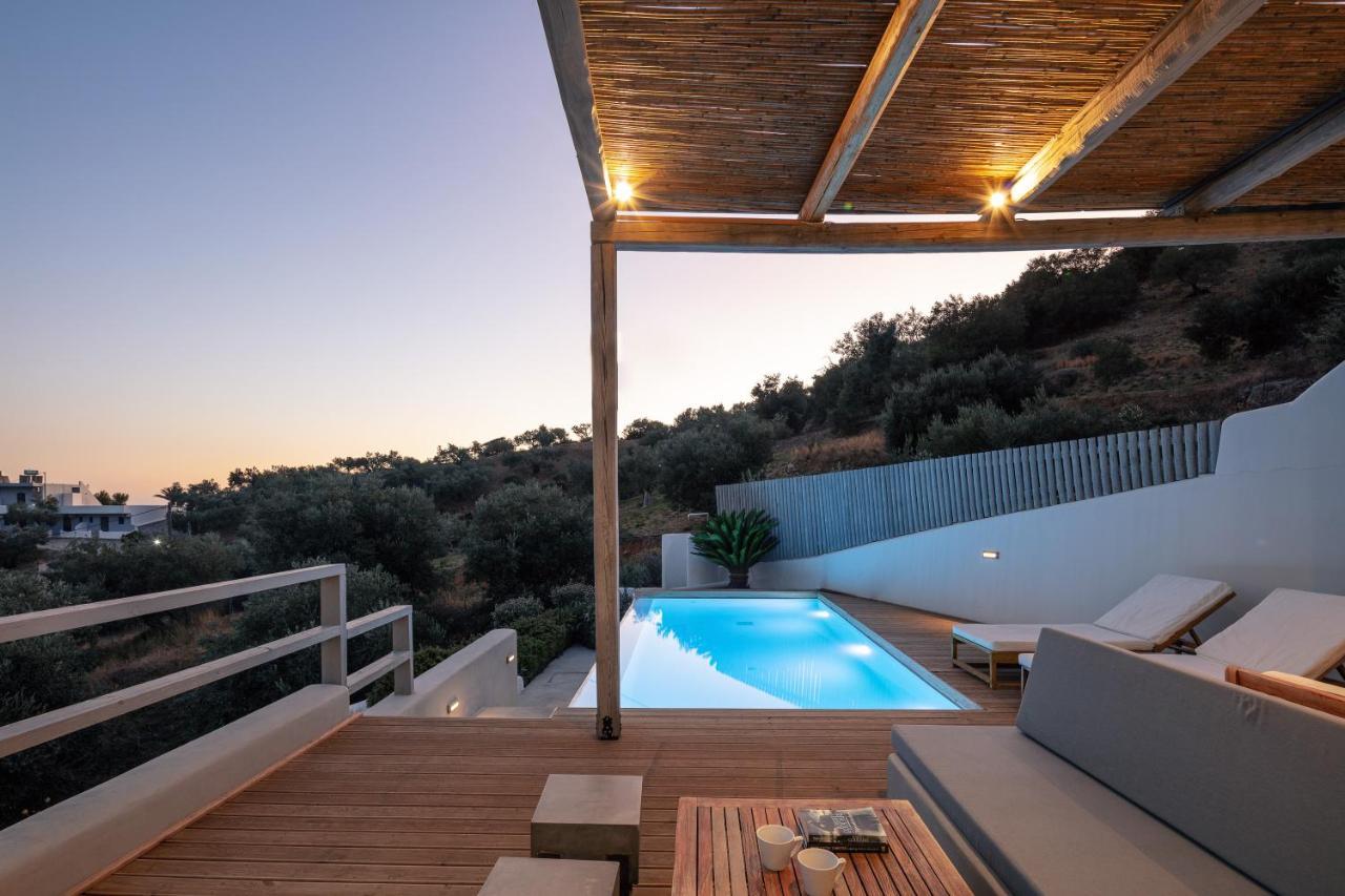Villa Nissos Plakias Bagian luar foto