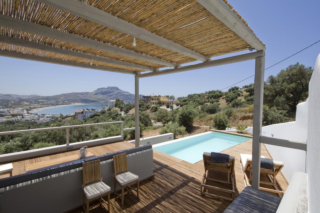 Villa Nissos Plakias Bagian luar foto